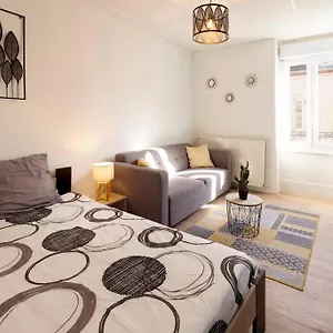  Appartement Le Citadin E - Entierement Equipe - Centre-ville Gare France